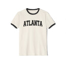 Atlanta, Georgia Cotton Ringer Graphic Tee - Unisex Atlanta T Shirt, Vintage Style Tee, Men's/Women's Tee-2