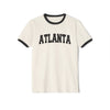 Atlanta, Georgia Cotton Ringer Graphic Tee - Unisex Atlanta T Shirt, Vintage Style Tee, Men's/Women's Tee