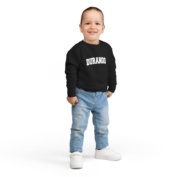 Durango, Colorado Toddler Sweatshirt - Durango Toddler Crewneck Sweatshirt