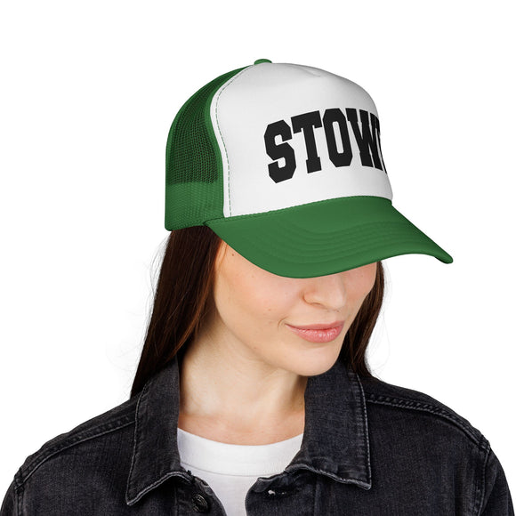 Stowe, Vermont Collegiate Style Trucker Hat