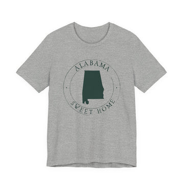 Buy athletic-heather Alabama T-Shirt — State Graphic Tee