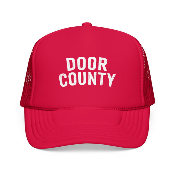 Door County, Wisconsin Trucker Hat - Foam Door County Cap
