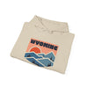 Wyoming Hoodie - Mountain Unisex Wyoming Hoodie Graphic Sweatshirt