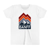 Banff, Canada Youth Shirt - Retro Mountain Banff Kid's T-Shirt