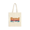 Bend, Oregon Tote Bag - Cotton Canvas Bend Bag