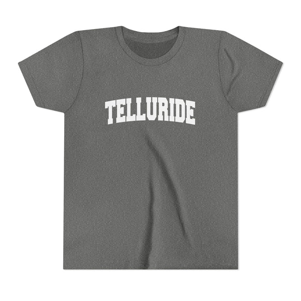 Telluride, Colorado Youth Graphic Tee - Kids Telluride T Shirt