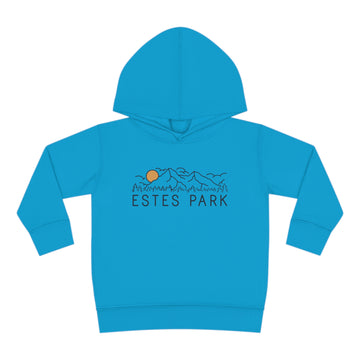 Buy turquoise Estes Park, Colorado Toddler Hoodie - Unisex Estes Park Toddler Sweatshirt