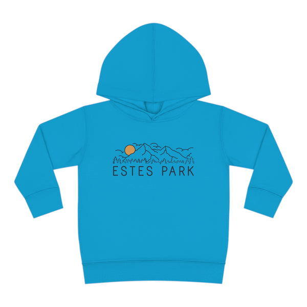 Estes Park, Colorado Toddler Hoodie - Unisex Estes Park Toddler Sweatshirt