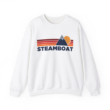 Steamboat, Colorado Sweatshirt Retro Mountains, Steamboat Unisex Crewneck, Vintage Cozy Jumper, Gift for Outdoor Lovers
