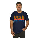 Utah T-Shirt - Mountain Sunset Unisex Utah Shirt-83