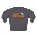 Premium Mount Hood, Oregon Retro Mountain Graphic Sweatshirt-4
