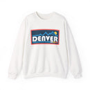 Denver, Colorado Sweatshirt - Mountain Graphic Crewneck-1