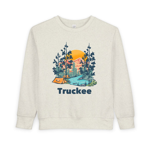 Truckee, California Toddler Sweatshirt - Truckee Toddler Crewneck Sweatshirt
