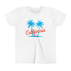 California Youth Shirt - Retro Palm Tree California Kid's T-Shirt