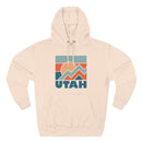Utah Hoodie - Retro Mountain Unisex Sweatshirt-5