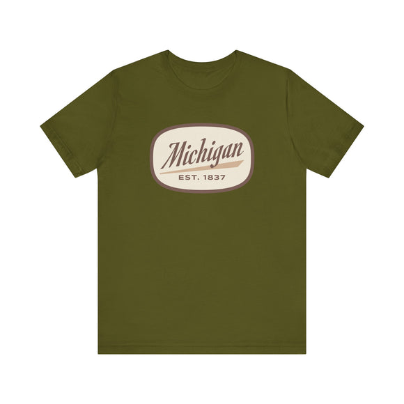 Michigan T-Shirt - Retro Unisex Michigan Shirt
