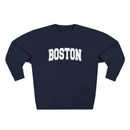 Premium Boston, Massachusetts Retro Graphic Sweatshirt-4