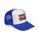 Ohio Retro Sun Trucker Hat - Vintage Style Ohio Cap-11