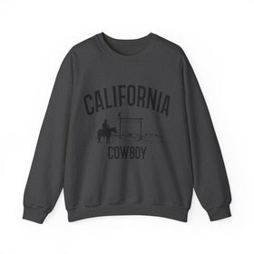 Buy dark-heather California Sweatshirt - Mountain Cowboy Graphic Crewneck
