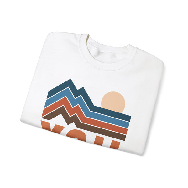 Vail, Colorado Sweatshirt Retro Mountains, Vail Unisex Graphic Crewneck