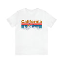 California T-Shirt - Mountain Sunset Unisex California Shirt-8