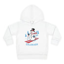 Colorado Toddler Hoodie - Unisex Skiing Snowman Colorado Sweatshirt-1