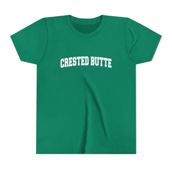 Crested Butte, Colorado Youth Graphic Tee - Kids Crested Butte T Shirt
