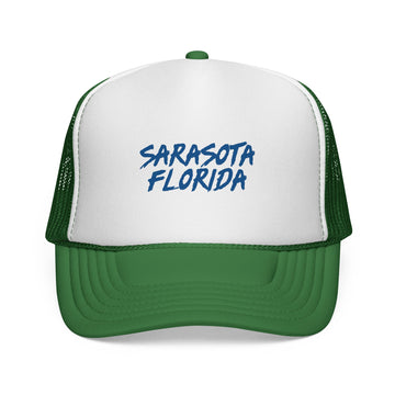 Buy green Sarasota Trucker Cap | Florida Hat