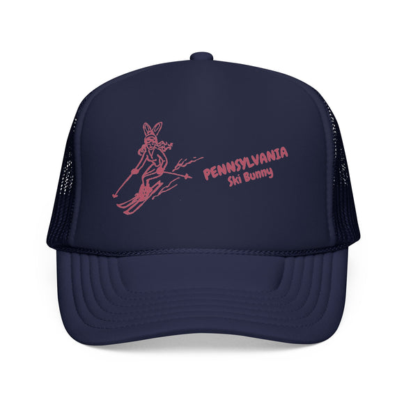 Pennsylvania Ski Bunny Foam Trucker Hat