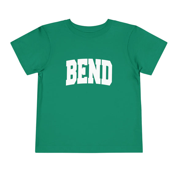 Bend, Oregon Toddler Graphic Tee - Kids Bend Vacation Shirt
