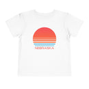 Nebraska Toddler T-Shirt - Retro 80s Unisex Toddler Nebraska Shirt-2