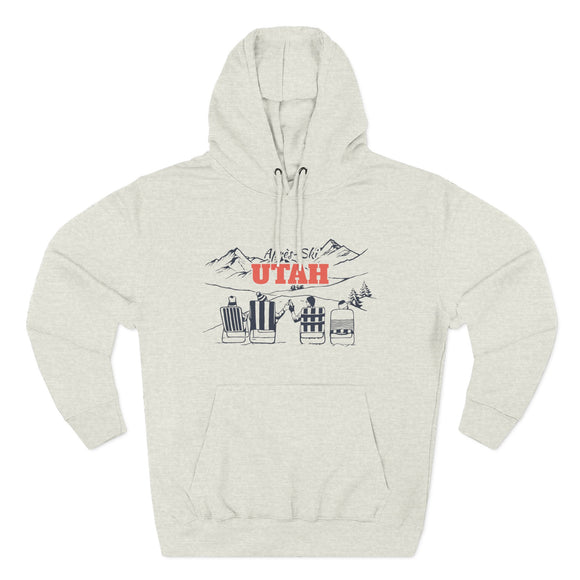 Premium Utah Après-ski Hoodie - Unisex Sweatshirt
