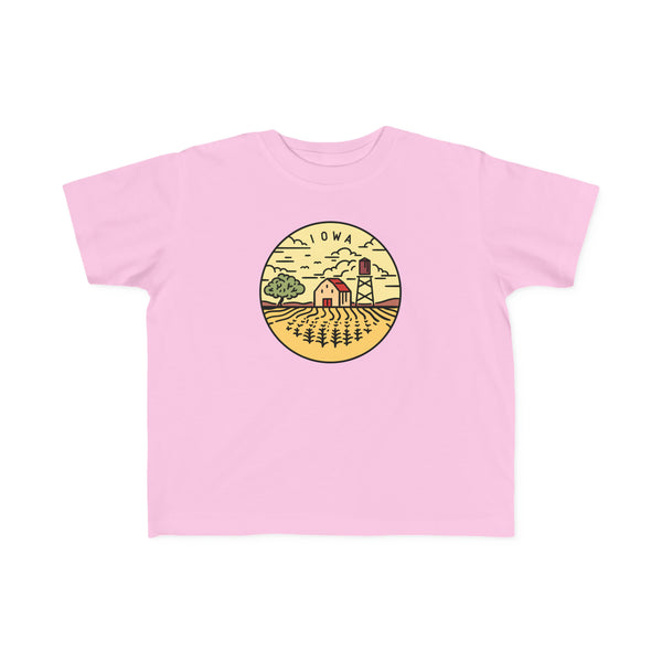 Iowa Toddler T-Shirt - Unisex Toddler Iowa Shirt