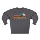 Premium Bozeman, Montana Retro Mountain Graphic Sweatshirt-4
