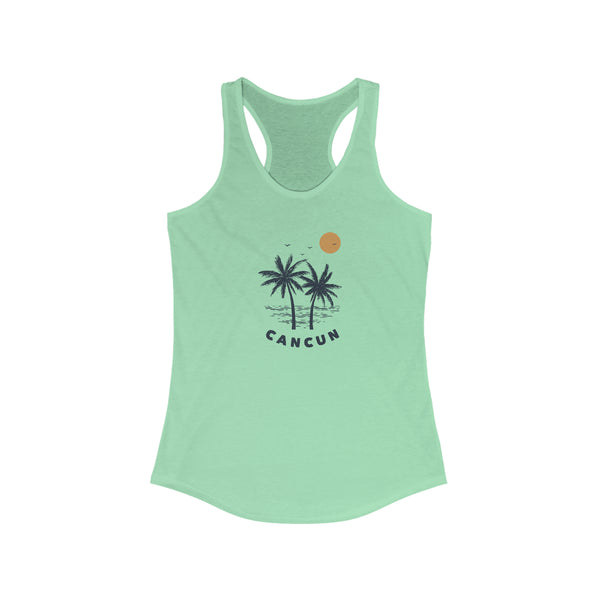Cancun, Mexico Women's Racerback Tank Top
