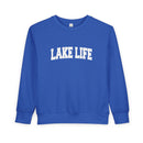 Lake Life Toddler Sweatshirt - Lake Life Toddler Crewneck Sweatshirt-2