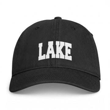 Lake Washed Baseball Cap - Vintage Coastal Comfort Colors - 0