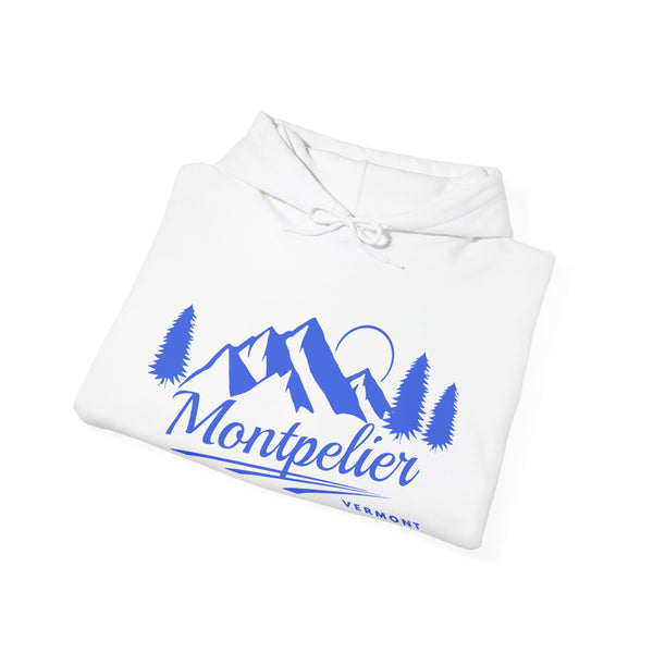 Montpelier, Vermont Hoodie - Unisex Mountain Montpelier Hoodie Sweatshirt