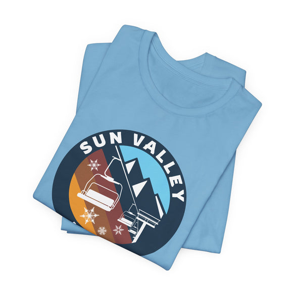 Sun Valley, Idaho T Shirt - Retro Ski Lift Tee