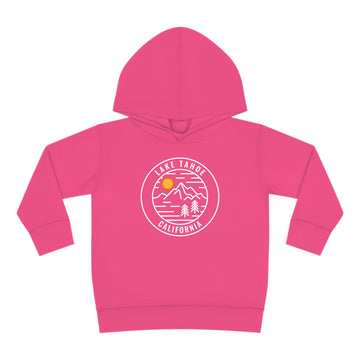 Buy vintage-hot-pink Lake Tahoe, California Toddler Hoodie - Unisex Lake Tahoe Toddler Sweatshirt