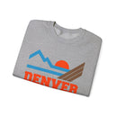 Denver, Colorado Sweatshirt - Mountain Denver Crewneck Sweatshirt-13