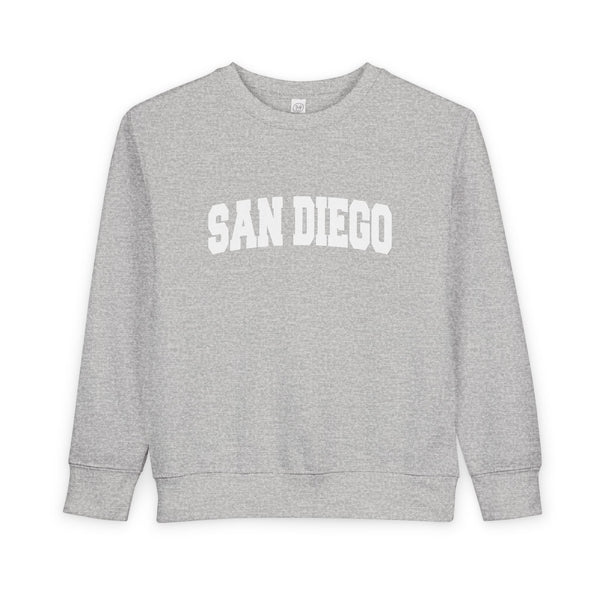 San Diego, California Sweatshirt - San Diego Toddler Crewneck Sweatshirt