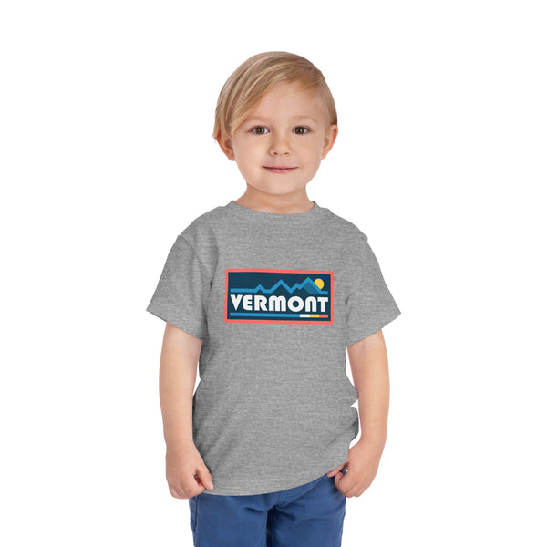 Vermont Toddler Graphic Tee - Kids Vermont Shirt