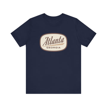 Buy navy Atlanta, Georgia T-Shirt - Retro Unisex Atlanta Shirt