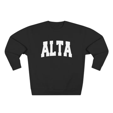 Buy black Premium Alta, Utah Retro Graphic Sweatshirt