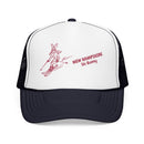 New Hampshire Ski Bunny Foam Trucker Hat-7