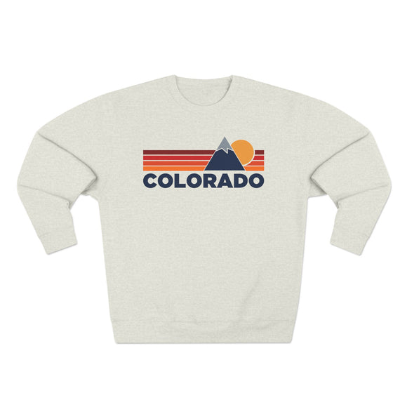 Premium Colorado Mountain Lines Graphic Sweatshirt