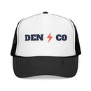 Denver, Colorado Retro Trucker Hat - Lightning Foam Cap-2