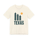 Texas T Shirt - Retro Trees Texas Tee-1
