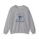 Vermont Sweatshirt - Vintage Skiing Graphic Crewneck-3